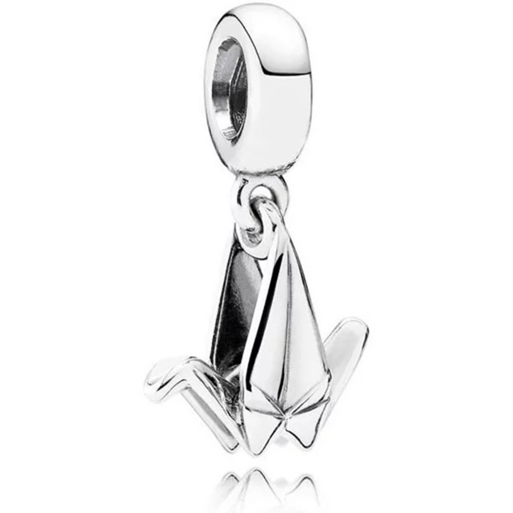 Pandora Sterling Silver Origami Charm